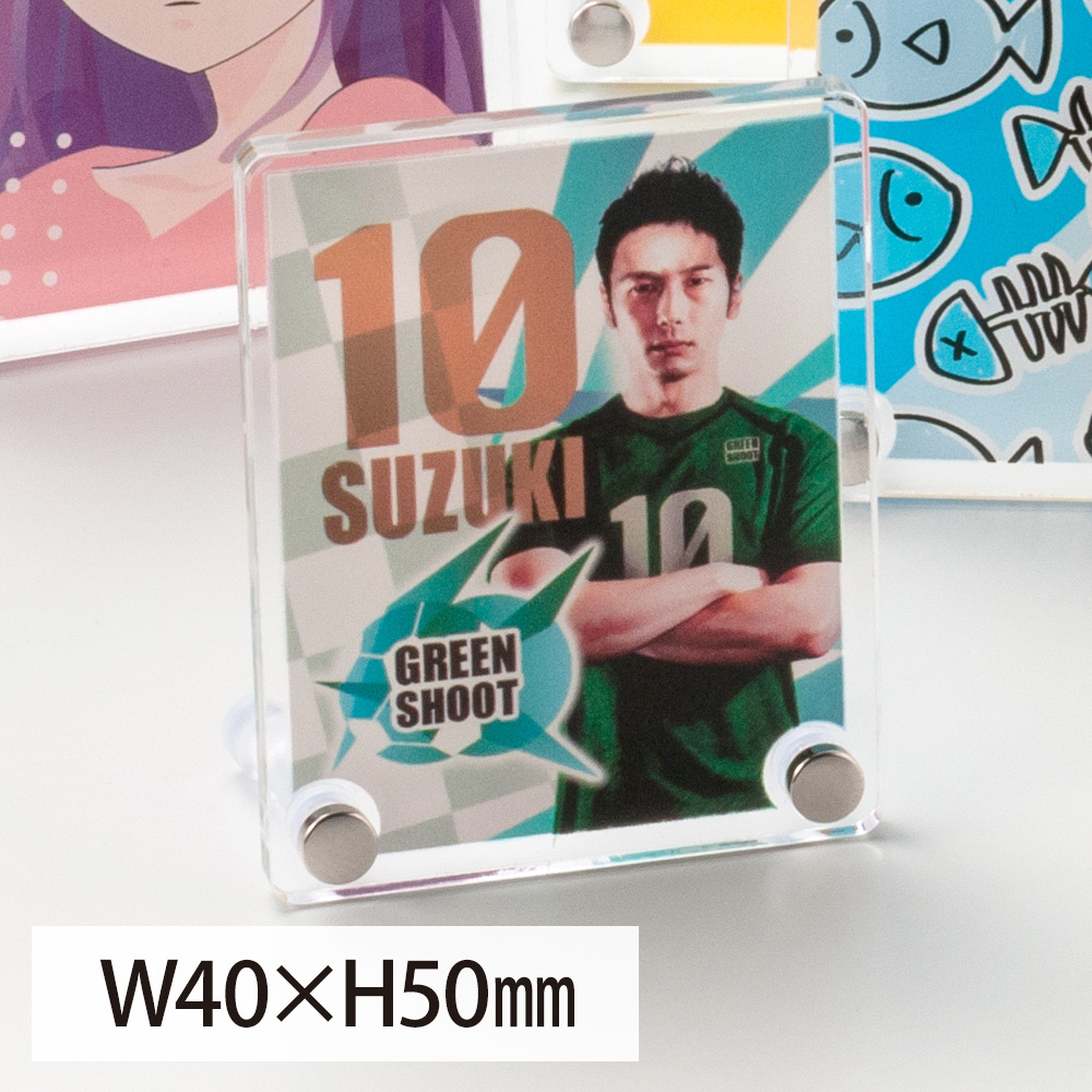 アクリルミニフォトスタンド W40×H50mm